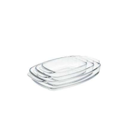 Termisil/ set 3 casserole Rectangular